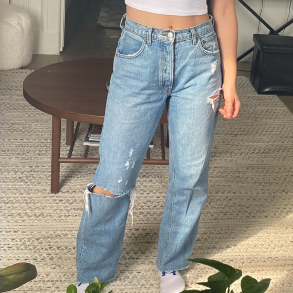 Size 27 reformation jeans